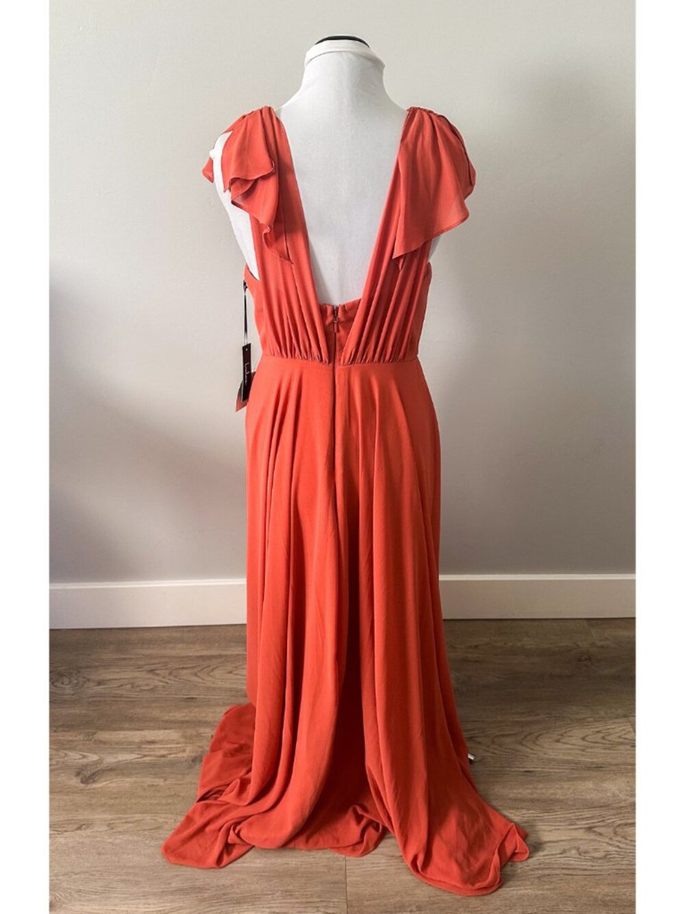Lulu's Falling For You Rusty Rose Maxi Dress - NWT! - Picture 10 of 12